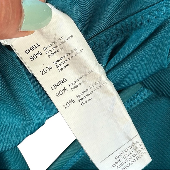 Cupshe Blue One Piece Swimsuit with Plunging V-Neckline - Picture 7 of 7